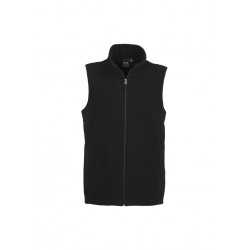 Vests  - Mens Plain Micro Fleece Vest