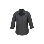 Ladies Corporate Shirts - Ladies Plain Oasis 3/4 Sleeve Shirt