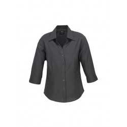 Ladies Corporate Shirts  - Ladies Plain Oasis 3/4 Sleeve Shirt