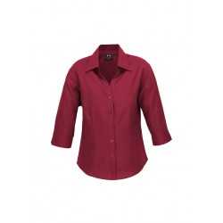 Ladies Corporate Shirts  - Ladies Plain Oasis 3/4 Sleeve Shirt