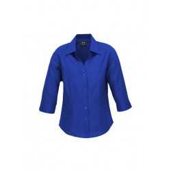 Ladies Corporate Shirts  - Ladies Plain Oasis 3/4 Sleeve Shirt