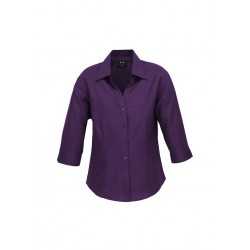 Ladies Corporate Shirts  - Ladies Plain Oasis 3/4 Sleeve Shirt