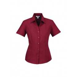 Ladies Corporate Shirts  - Ladies Plain Oasis Short Sleeve Shirt
