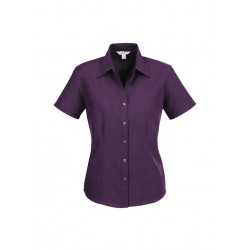 Ladies Corporate Shirts  - Ladies Plain Oasis Short Sleeve Shirt