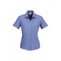 Ladies Corporate Shirts  - Ladies Plain Oasis Short Sleeve Shirt
