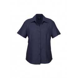 Ladies Corporate Shirts  - Ladies Plain Oasis Short Sleeve Shirt