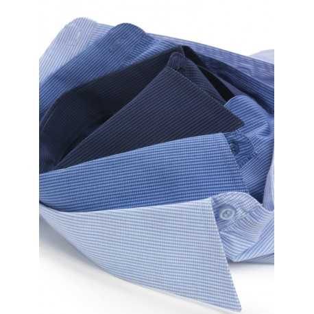 Ladies Corporate Shirts  - Ladies Micro Check 3/4 Sleeve Shirt
