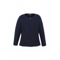 Fleece Tops  - Ladies 2-Way Zip Cardigan
