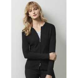 Fleece Tops  - Ladies 2-Way Zip Cardigan