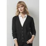 Pullovers &amp; Vests  - Ladies Woolmix Cardigan