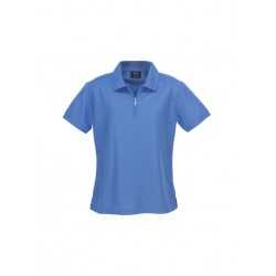 Ladies Promotional Polo Shirts  - Ladies Micro Waffle Polo Shirt