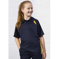 Men's Promotional Polo Shirts  - Kids Splice Polo Shirt
