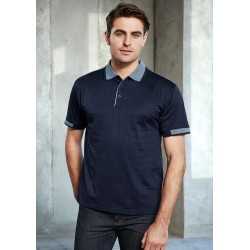 Men's Promotional Polo Shirts  - Mens Noosa Self Check Polo Shirt