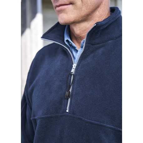 Fleece Tops  - Mens Heavy Weight 1/2 Zip Winter Fleece