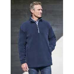 Fleece Tops  - Mens Heavy Weight 1/2 Zip Winter Fleece