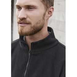 Fleece Tops  - Mens Plain Micro Fleece Jacket
