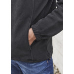Fleece Tops  - Mens Plain Micro Fleece Jacket