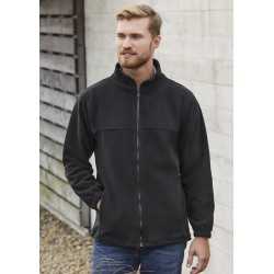 Fleece Tops  - Mens Plain Micro Fleece Jacket