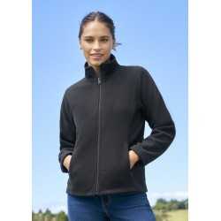 Fleece Tops  - Ladies Plain Micro Fleece Jacket