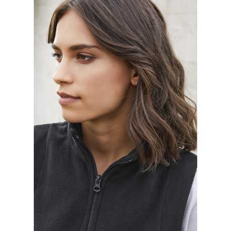 Fleece Tops  - Ladies Plain Micro Fleece Vest