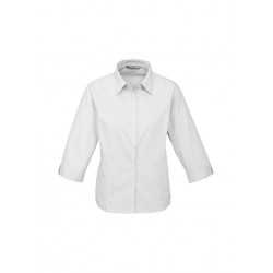 Ladies Corporate Shirts  - Ladies Base 3/4 Sleeve Shirt