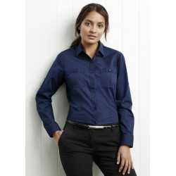 Ladies Corporate Shirts  - Ladies Bondi Long Sleeve Shirt