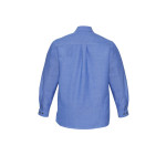 Men&#039;s Corporate Shirts - Mens Wrinkle Free Chambray Long Sleeve Shirt