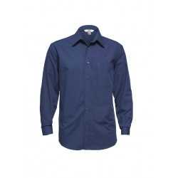 Men's Corporate Shirts  - Mens Micro Check Long Sleeve Shirt