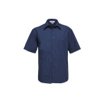 Men&#039;s Corporate Shirts - Mens Micro Check Short Sleeve Shirt