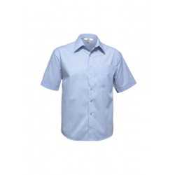 Men's Corporate Shirts  - Mens Micro Check Short Sleeve Shirt