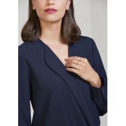 Ladies Corporate Shirts  - Ladies Lily Hi-Lo Blouse