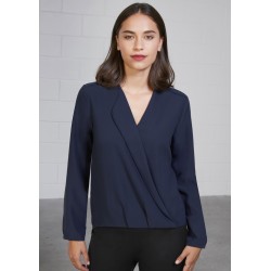 Ladies Corporate Shirts  - Ladies Lily Hi-Lo Blouse