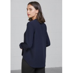 Ladies Corporate Shirts  - Ladies Lily Hi-Lo Blouse