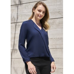 Ladies Corporate Shirts  - Ladies Lily Hi-Lo Blouse
