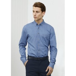 Men's Corporate Shirts  - Mens Indie Long Sleeve Shirt