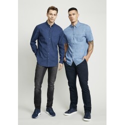 Men's Corporate Shirts  - Mens Indie Short Sleeve Shirt