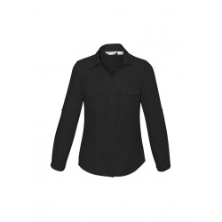Ladies Corporate Shirts  - Ladies Madison Long Sleeve Shirt