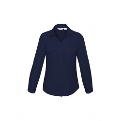 Ladies Corporate Shirts  - Ladies Madison Long Sleeve Shirt