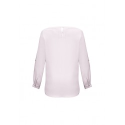 Ladies Corporate Shirts  - Ladies Madison Boatneck Blouse