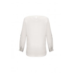 Ladies Corporate Shirts  - Ladies Madison Boatneck Blouse