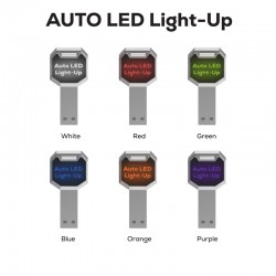 Flash Drives  - Auto LED Flash Drive 4GB - 64GB (USB2.0)