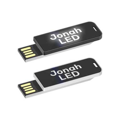 Flash Drives  - Jonah LED Clip Flash Drive 4GB - 64GB (USB2.0)