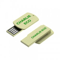 Flash Drives  - Charlie Eco Clip Flash Drive 4GB - 64GB (USB 2.0)