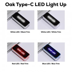 Flash Drives  - Oak Type-C LED Flash Drive 8GB - 64GB (USB2.0)