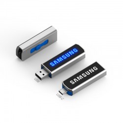Flash Drives  - Clyde LED Type-C Flash Drive 8GB - 64GB (USB2.0)