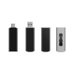 Flash Drives  - Clyde LED Type-C Flash Drive 8GB - 64GB (USB2.0)