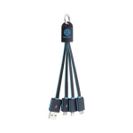USB Hubs &amp; Cables - Parma 3n1 Light Up Charge Cable - 15 cm