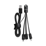 USB Hubs &amp; Cables - Parma 3n1 Light Up Charge Cable - 15 cm