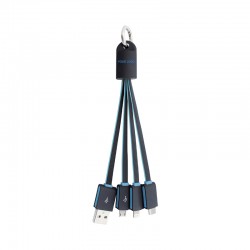 USB Hubs & Cables  - Parma 3n1 Light Up Charge Cable - 100 cm