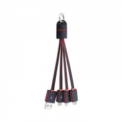 USB Hubs & Cables  - Parma 3n1 Light Up Charge Cable - 100 cm